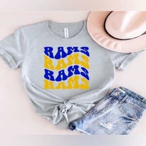 Rams Wavy Tee